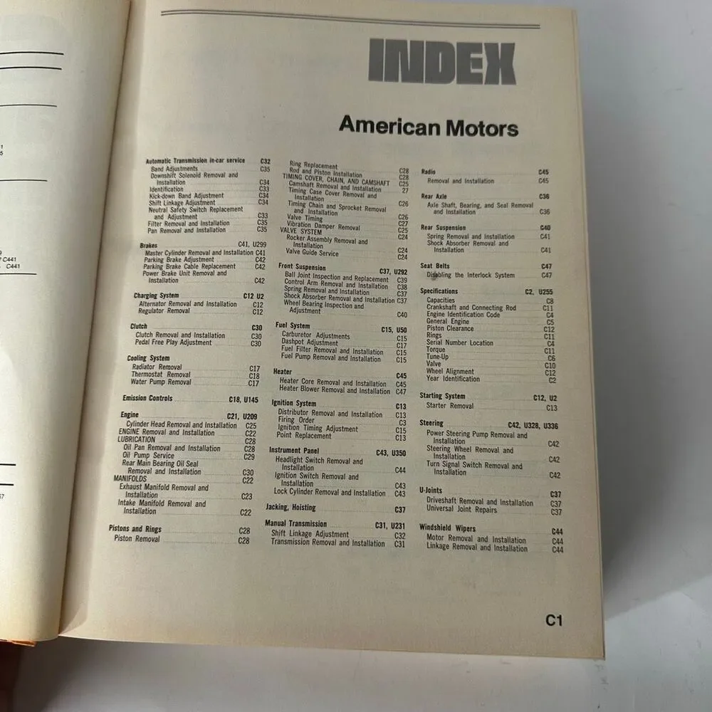 Vintage Chiltons’s Auto Repair Manual 1970-1977